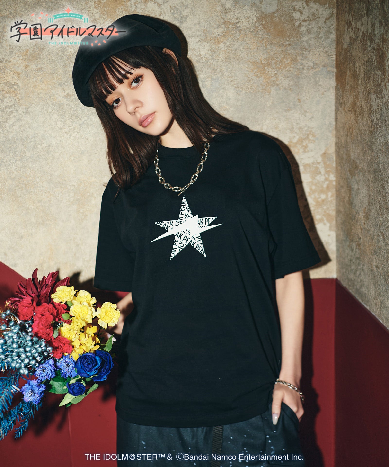 H:166 / C:80 / W:56 / H:86 着用サイズ:L