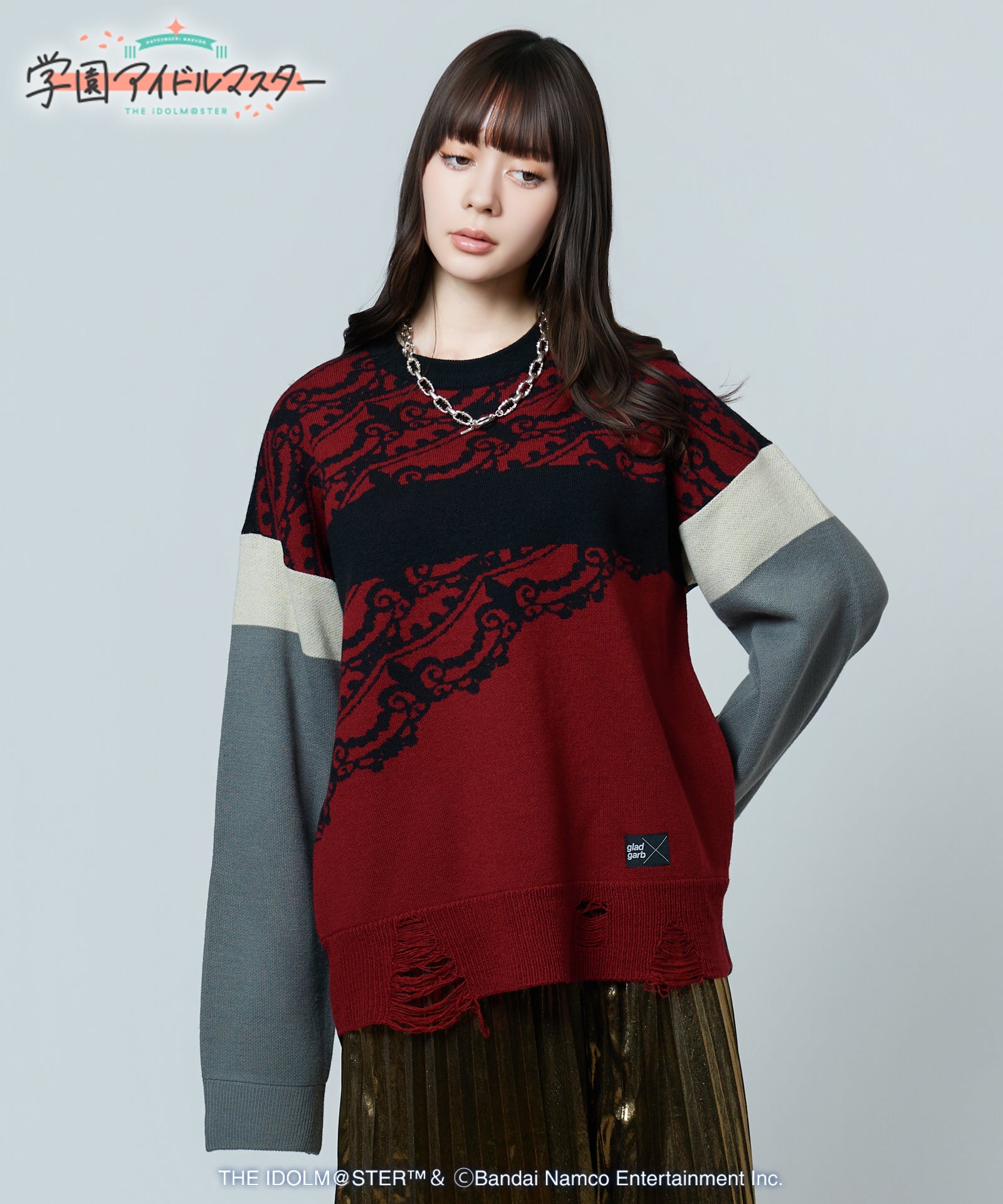 H:166 / C:80 / W:56 / H:86 着用サイズ:L