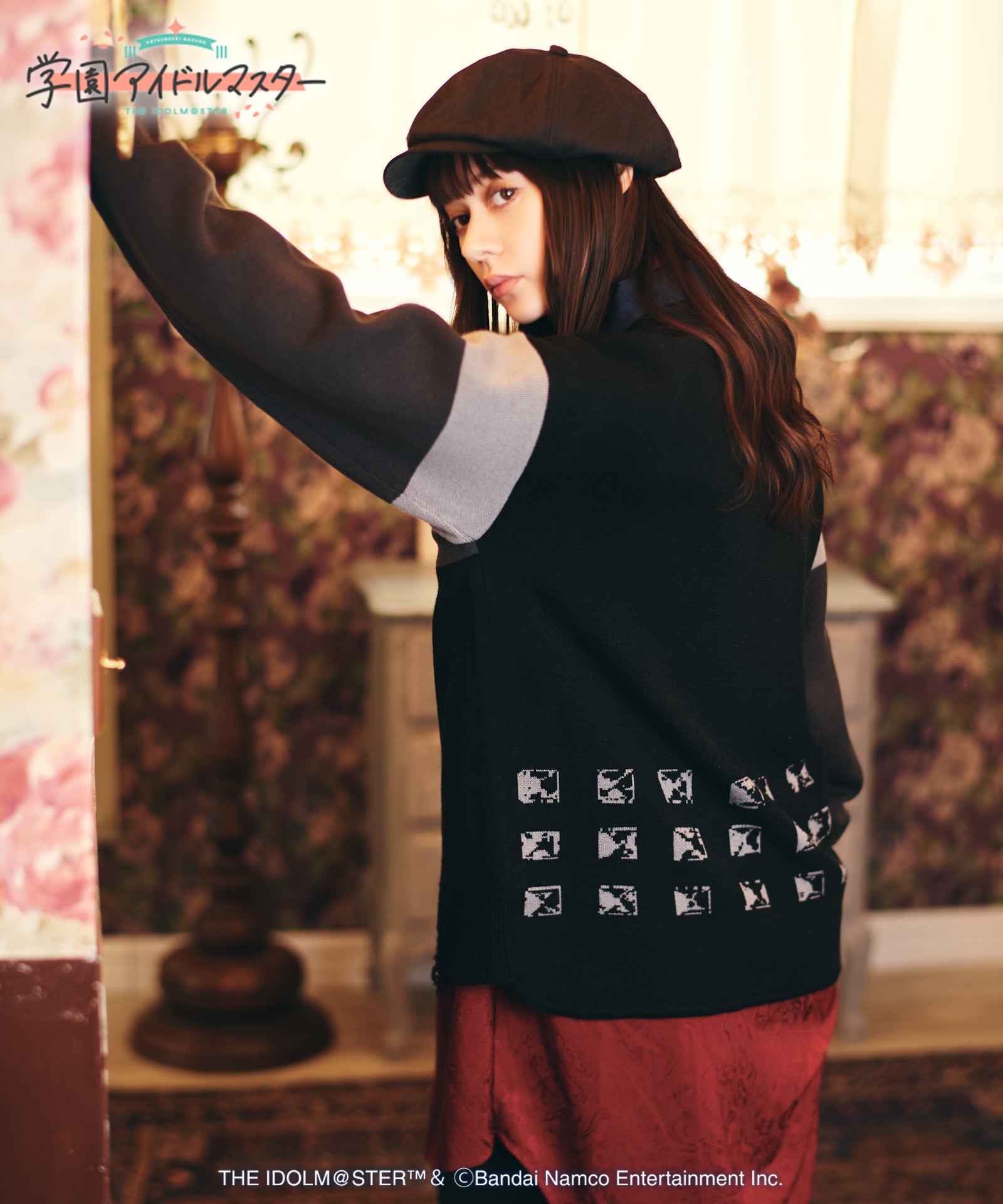 H:166 / C:80 / W:56 / H:86 着用サイズ:L