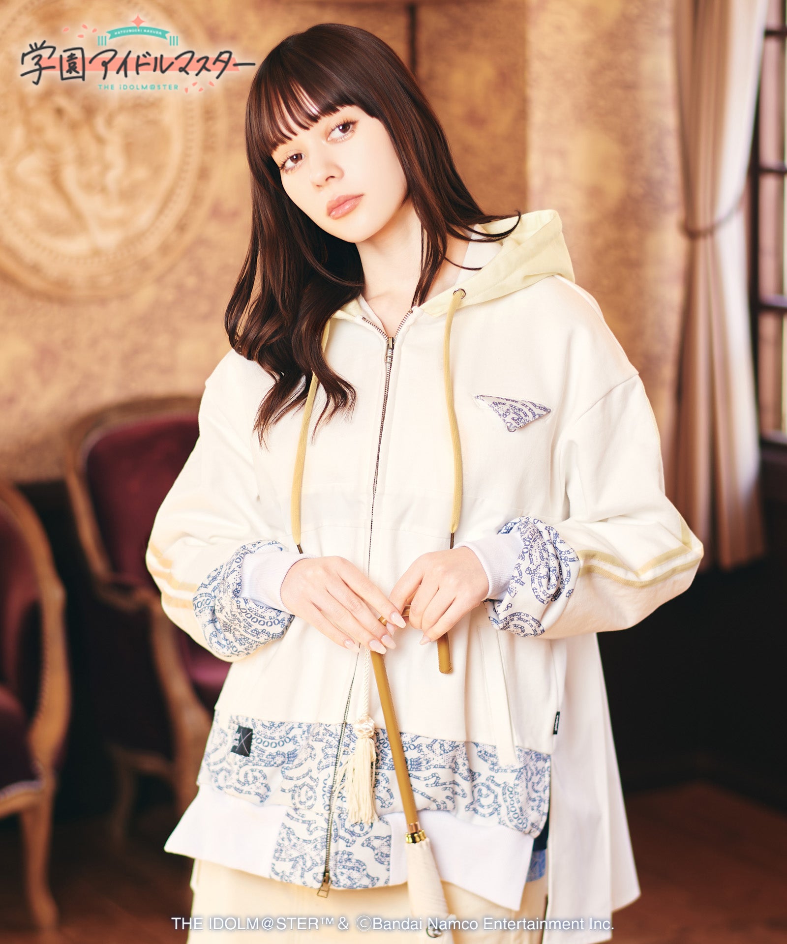 H:166 / C:80 / W:56 / H:86 着用サイズ:L