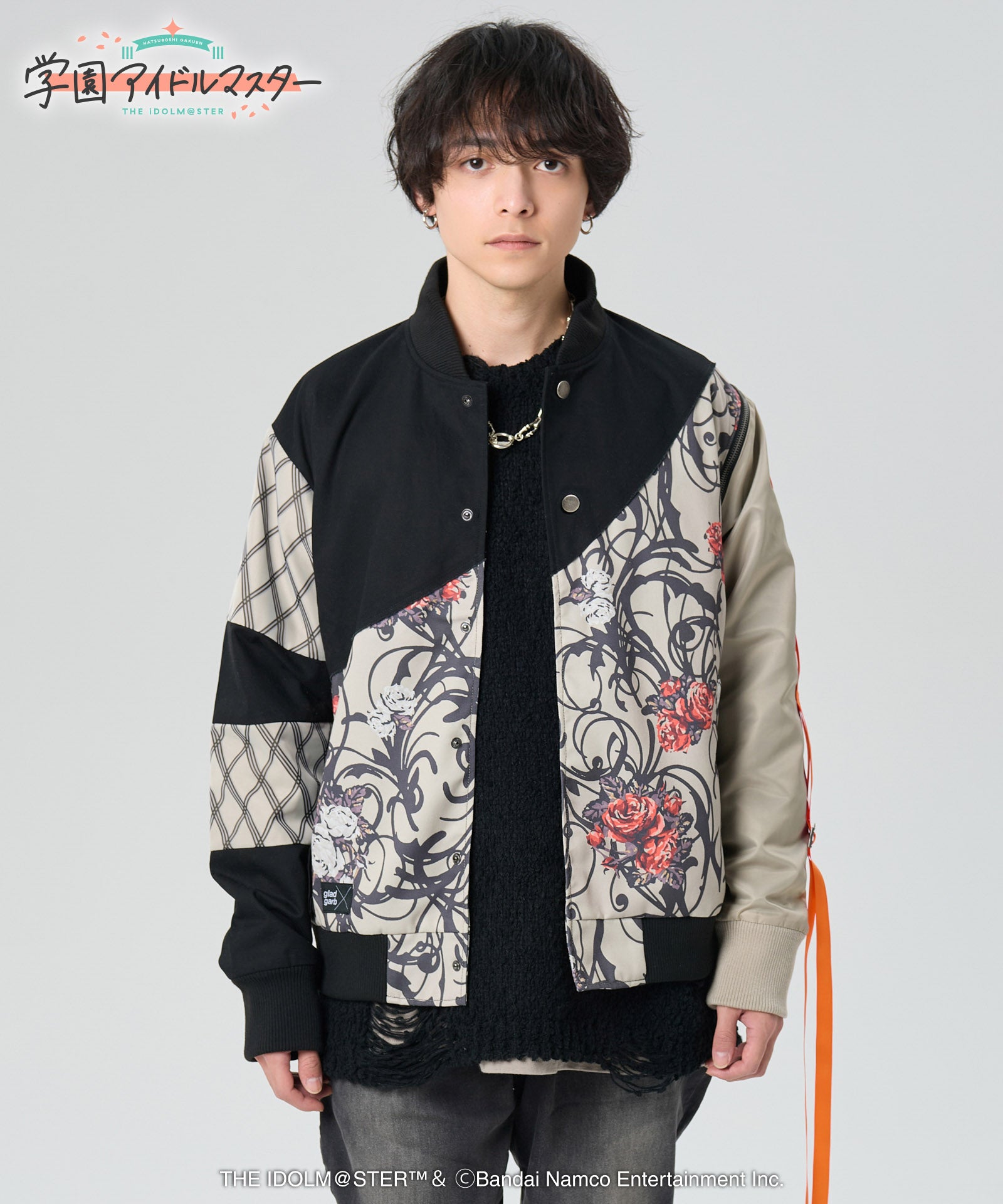GG0125/IM01 : Contrast Blouson / コントラストブルゾン | gladgarb