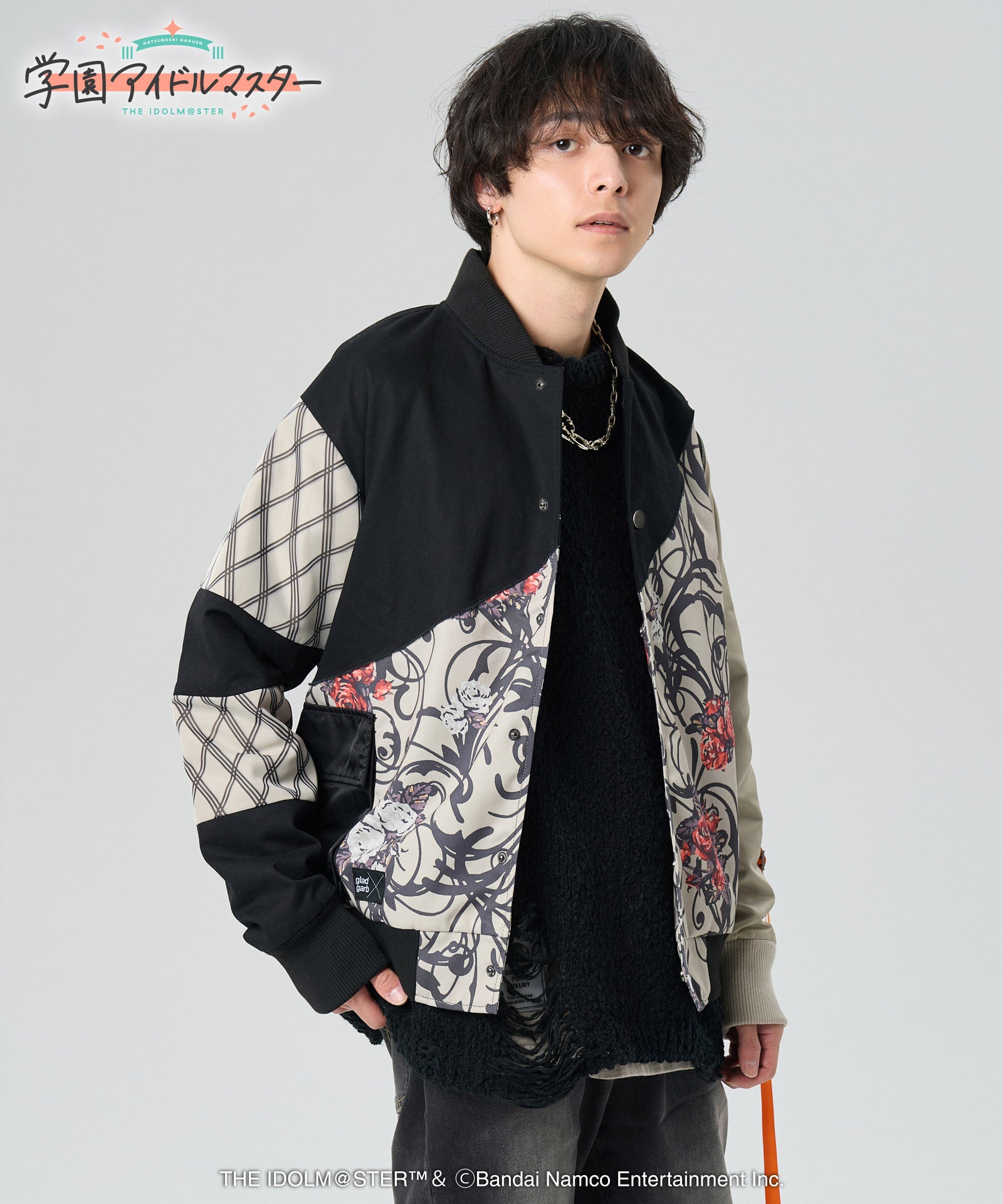 GG0125/IM01 : Contrast Blouson / コントラストブルゾン | gladgarb