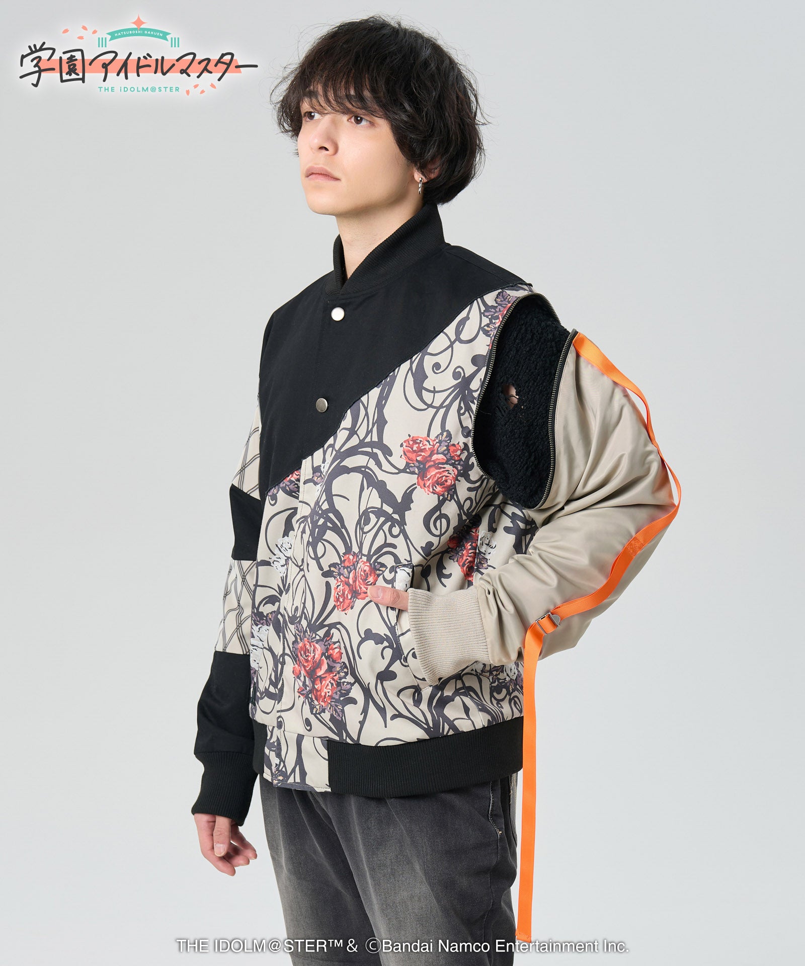 GG0125/IM01 : Contrast Blouson / コントラストブルゾン | gladgarb