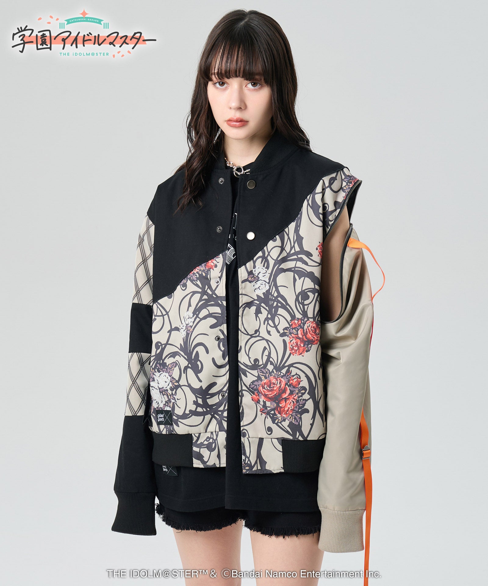 GG0125/IM01 : Contrast Blouson / コントラストブルゾン | gladgarb