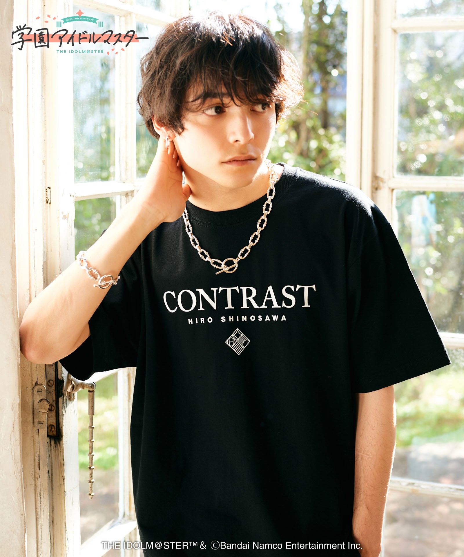 GG0125/IM02 : Contrast Tee / コントラストTシャツ | gladgarb Online