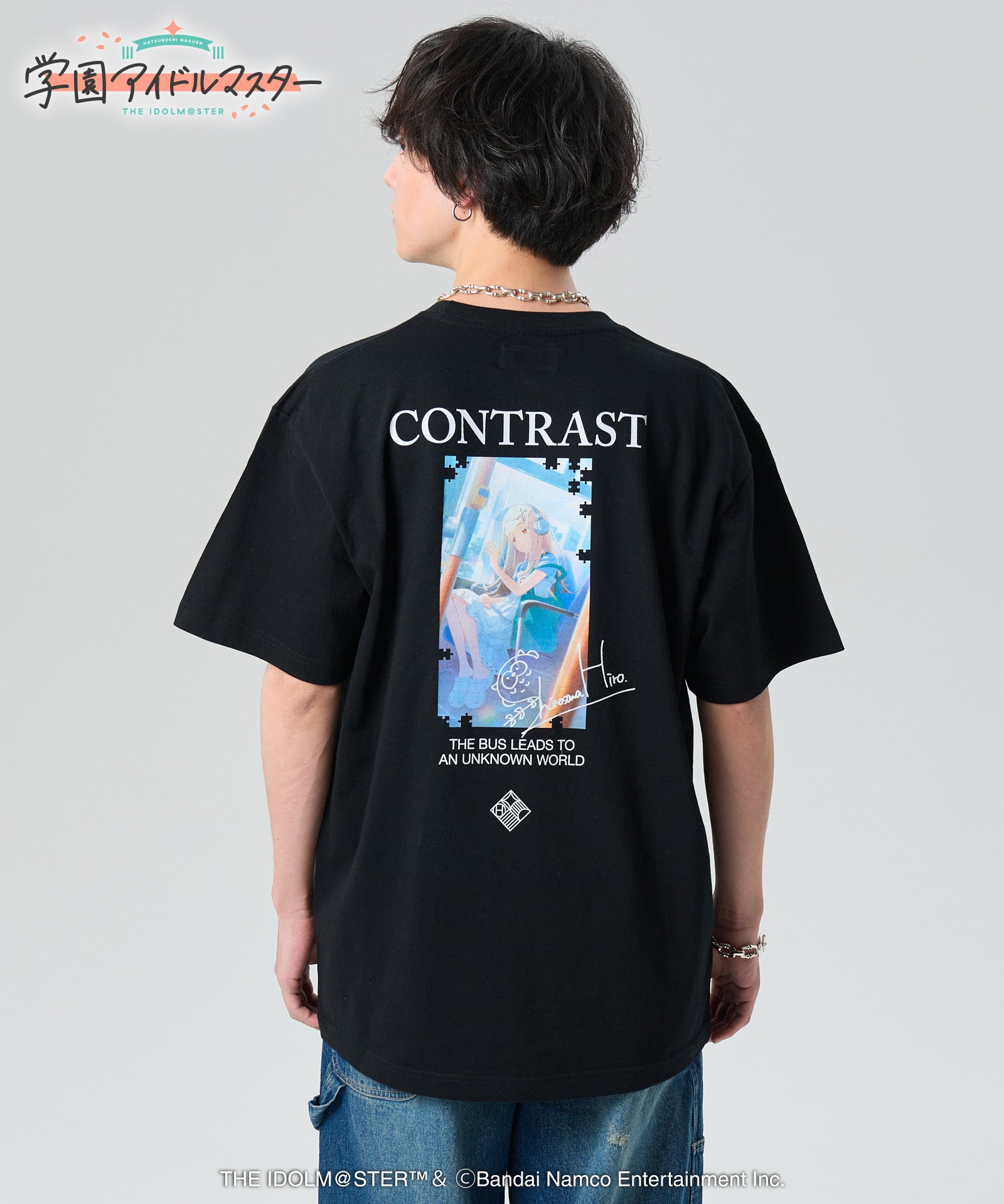 GG0125/IM02 : Contrast Tee / コントラストTシャツ | gladgarb Online