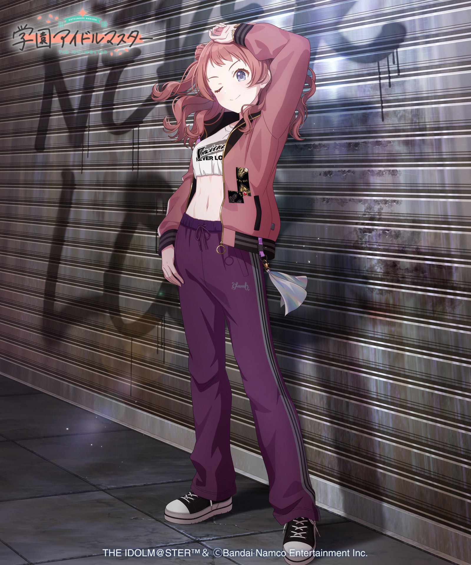 gradgarb 学園アイドルマスターファイティングマイウェイトラックジャケット GG0425/IM02 : Fighting My Way Track Jacket / ファイティングマイ
