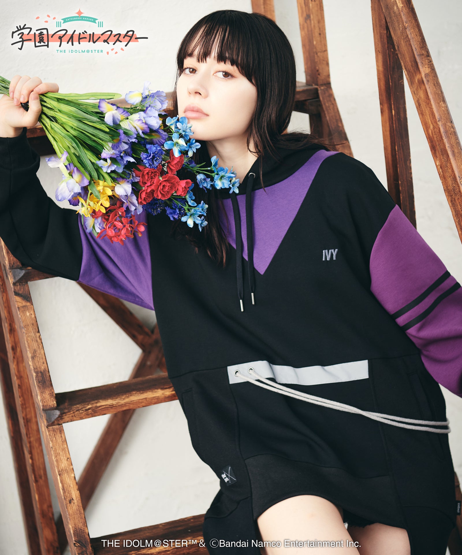 う*◎様 学園アイドルマスター 　月村手毬　IVY Hoodie gladgar GG0325/IM03 : IVY Hoodie / アイヴイフーディ | gladgarb Online