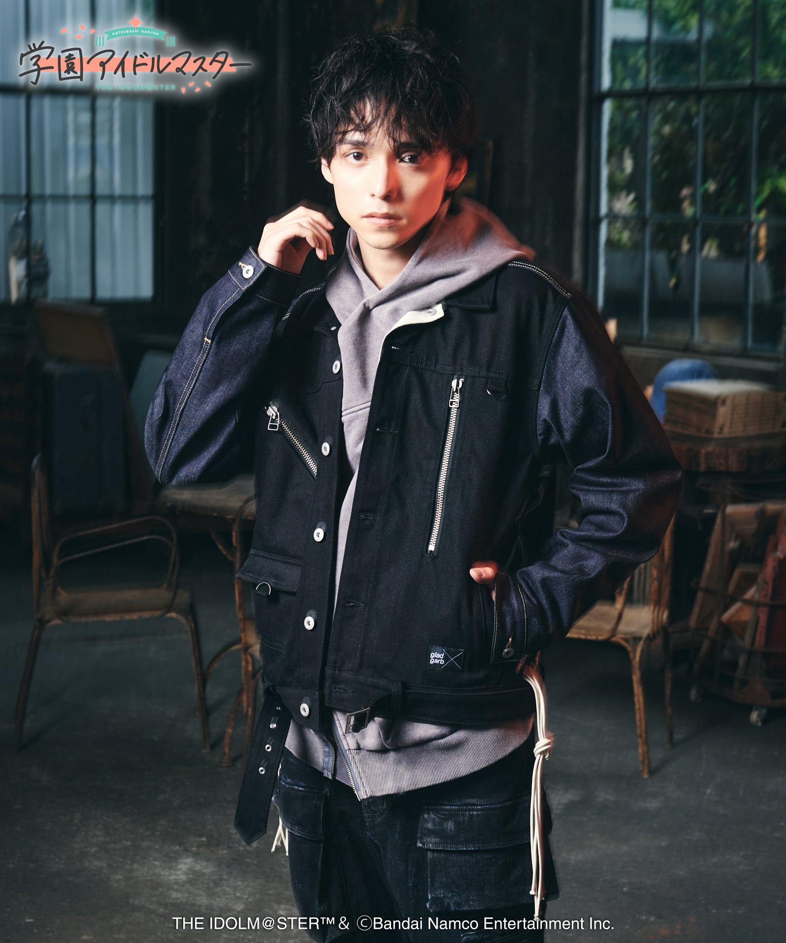 GG0325/IM01 : Luna say maybe Denim Jacket / ルナセイメイビーデニム