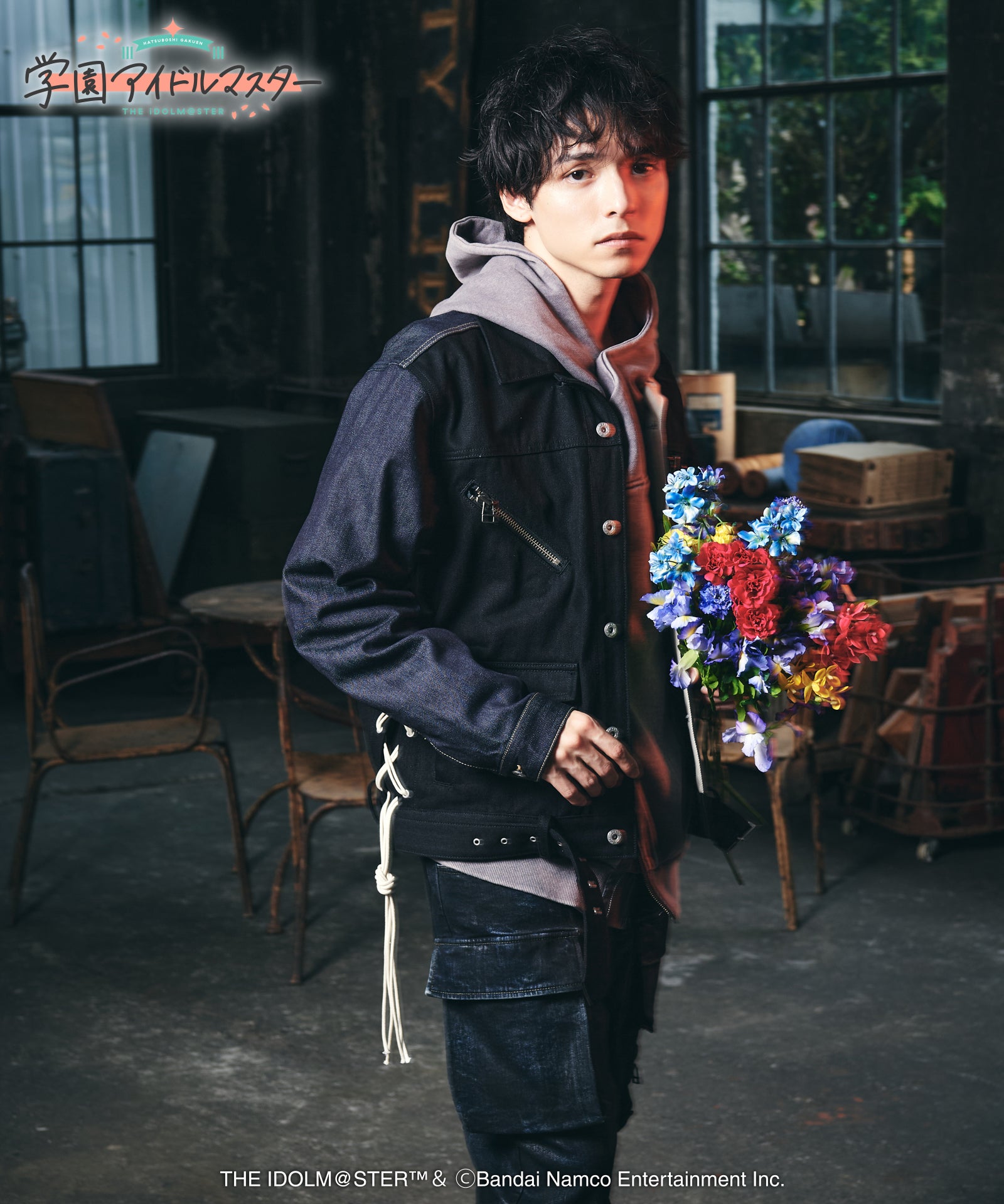 GG0325/IM01 : Luna say maybe Denim Jacket / ルナセイメイビーデニム