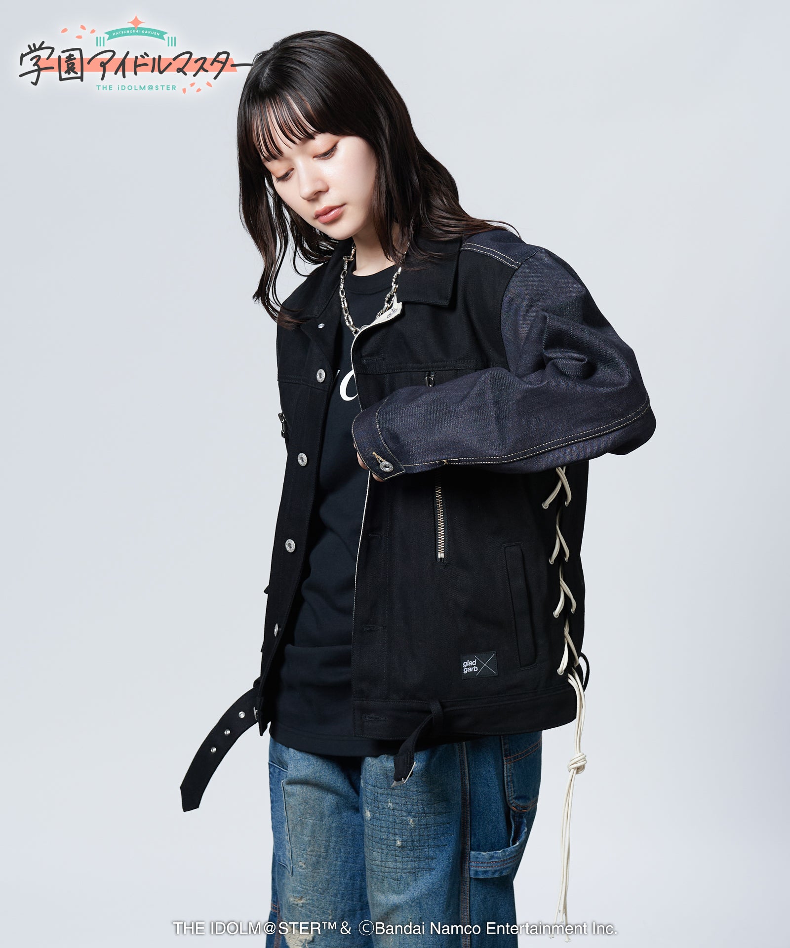 GG0325/IM01 : Luna say maybe Denim Jacket / ルナセイメイビーデニム
