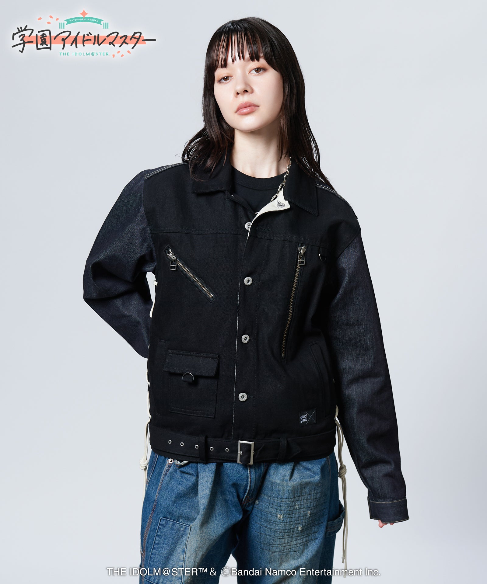 GG0325/IM01 : Luna say maybe Denim Jacket / ルナセイメイビーデニム