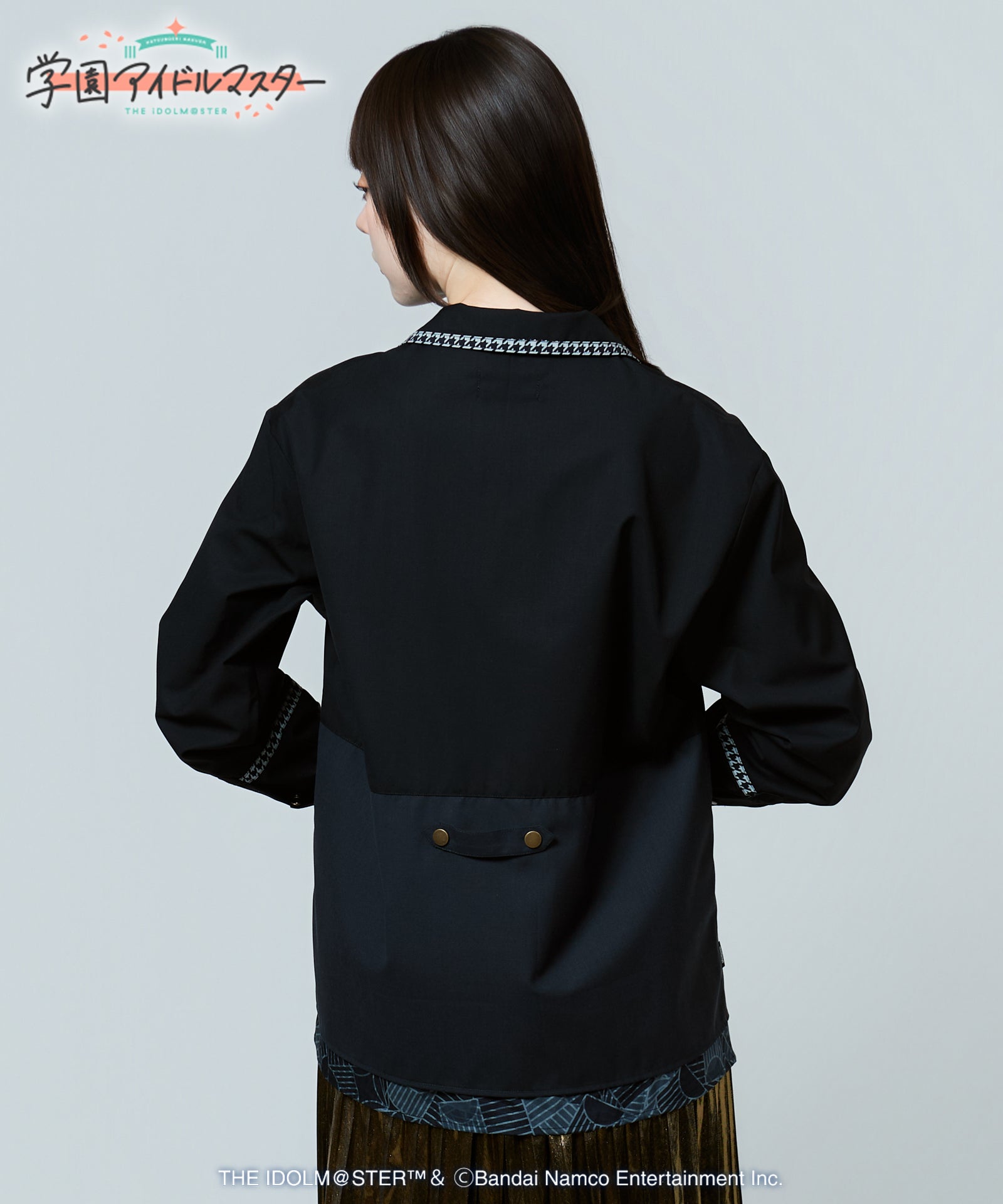 H:166 / C:80 / W:56 / H:86 着用サイズ:L