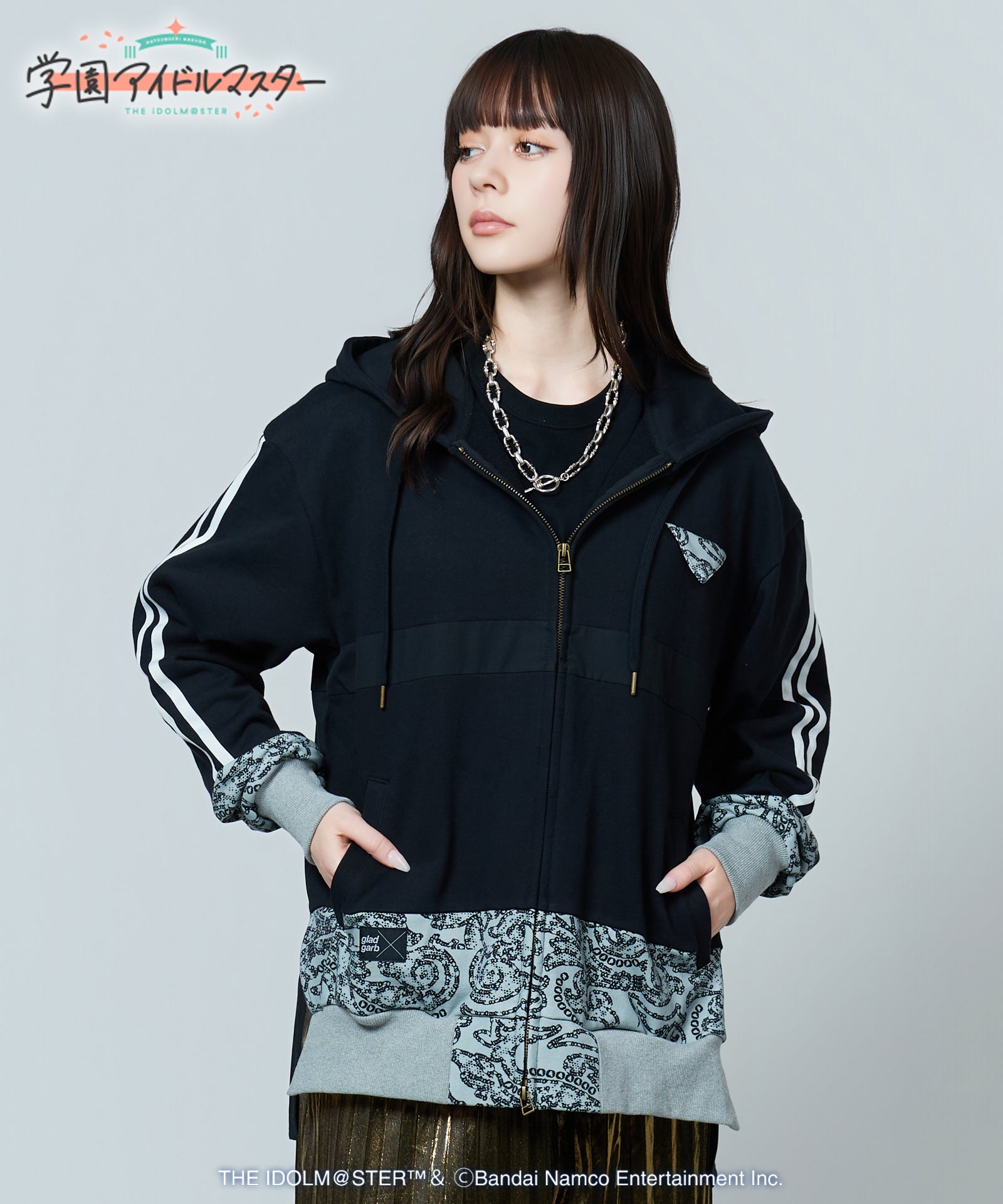 H:166 / C:80 / W:56 / H:86 着用サイズ:L