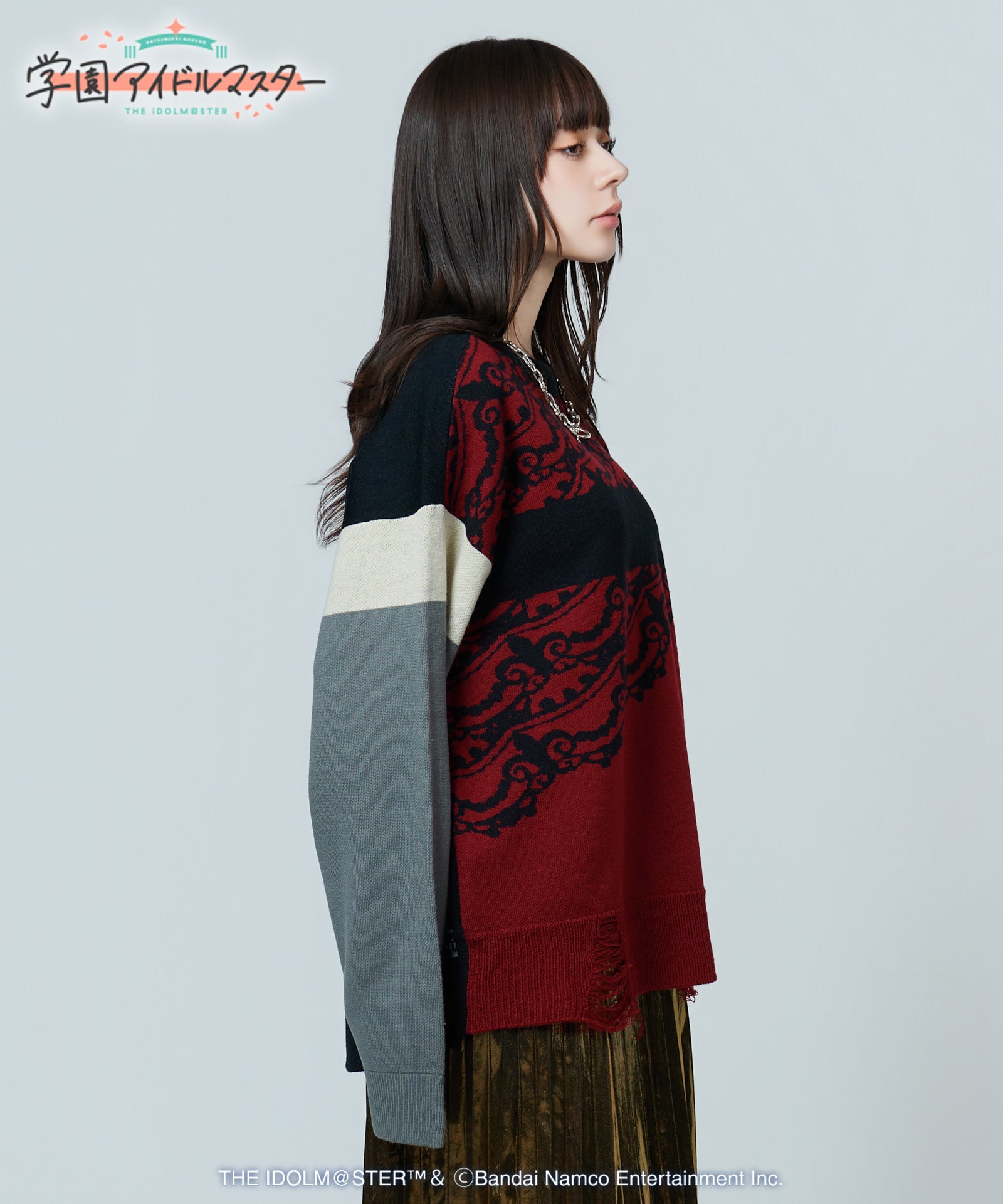 H:166 / C:80 / W:56 / H:86 着用サイズ:L