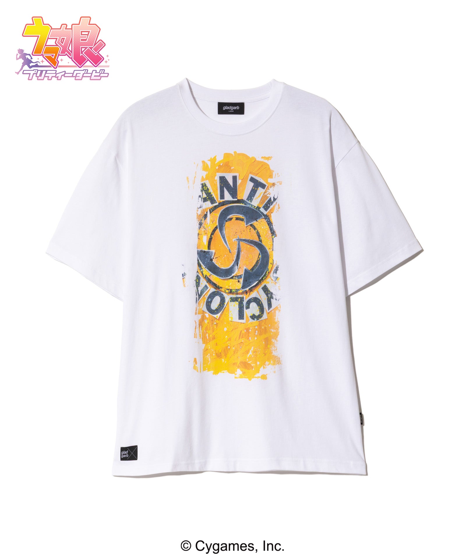 ウマ娘 BOSS Tシャツ ウオッカ GG0226/UM03 : ウマ娘 プリティーダービー×gladgarb Vodka T-shirt