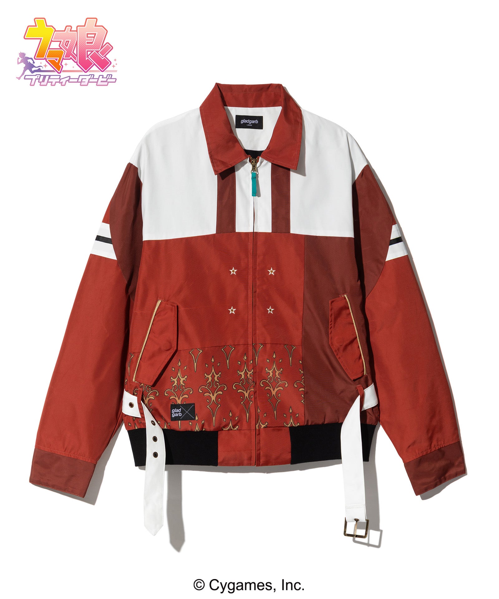 民藝　アメリカ　ペンシルベニア　レッドウェア GG0226/UM06 : ウマ娘 プリティーダービー×gladgarb Red Desire Jacket