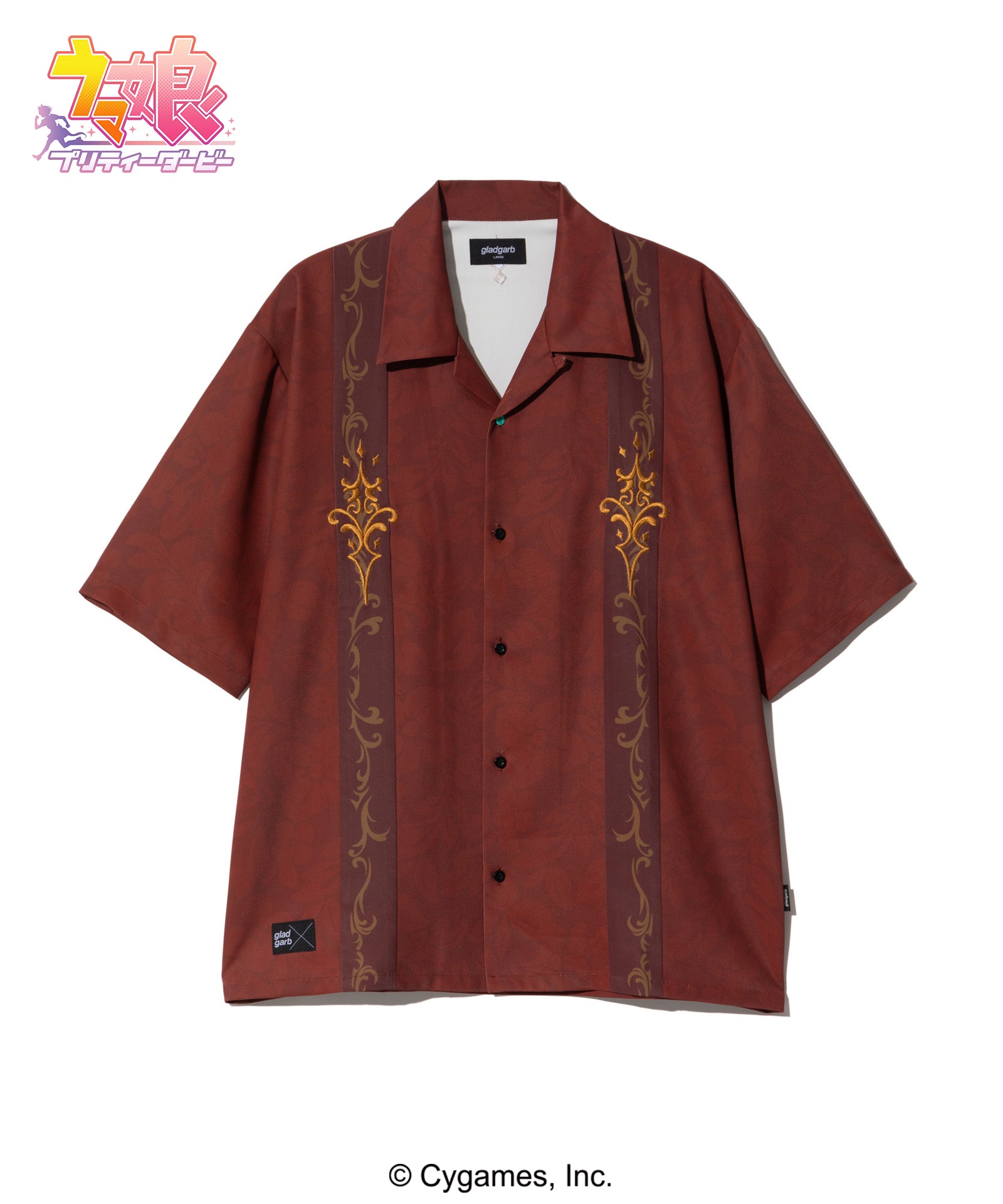 GG0226/UM07 : ウマ娘 プリティーダービー×gladgarb Red Desire Shirt